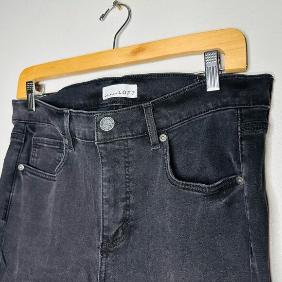 Made and Loved LOFT Women’s Black Ultra Skinny Denim Jeans Size 29 - Picture 5 of 9
